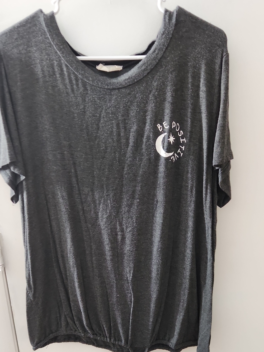 french pastry Gray and White T-shirt